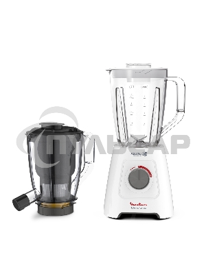 Блендер стационарный Moulinex Blendforce LM42Q110 600Вт белый