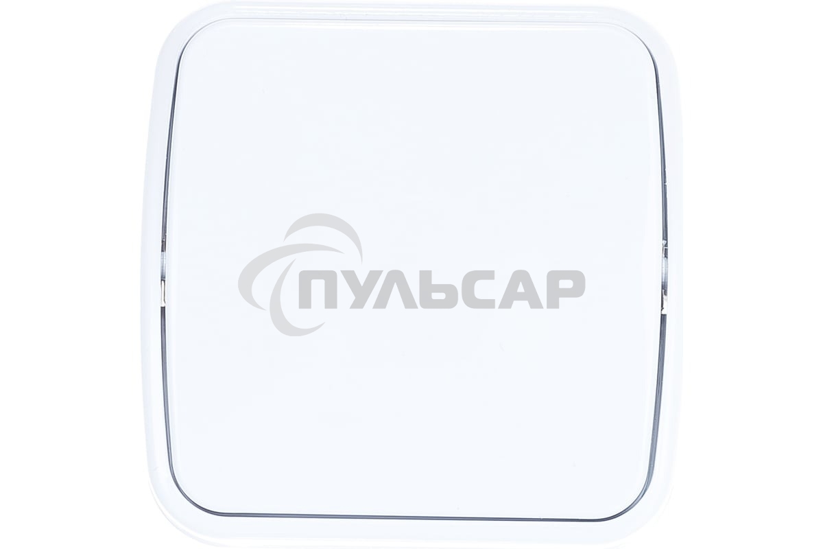 Выключатель Электра одноклавишный белый