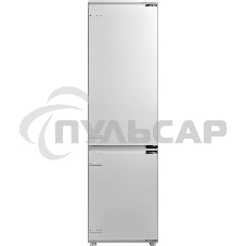 Встраиваемый холодильник Hyundai HBR 1946 2-хкамерн. белый