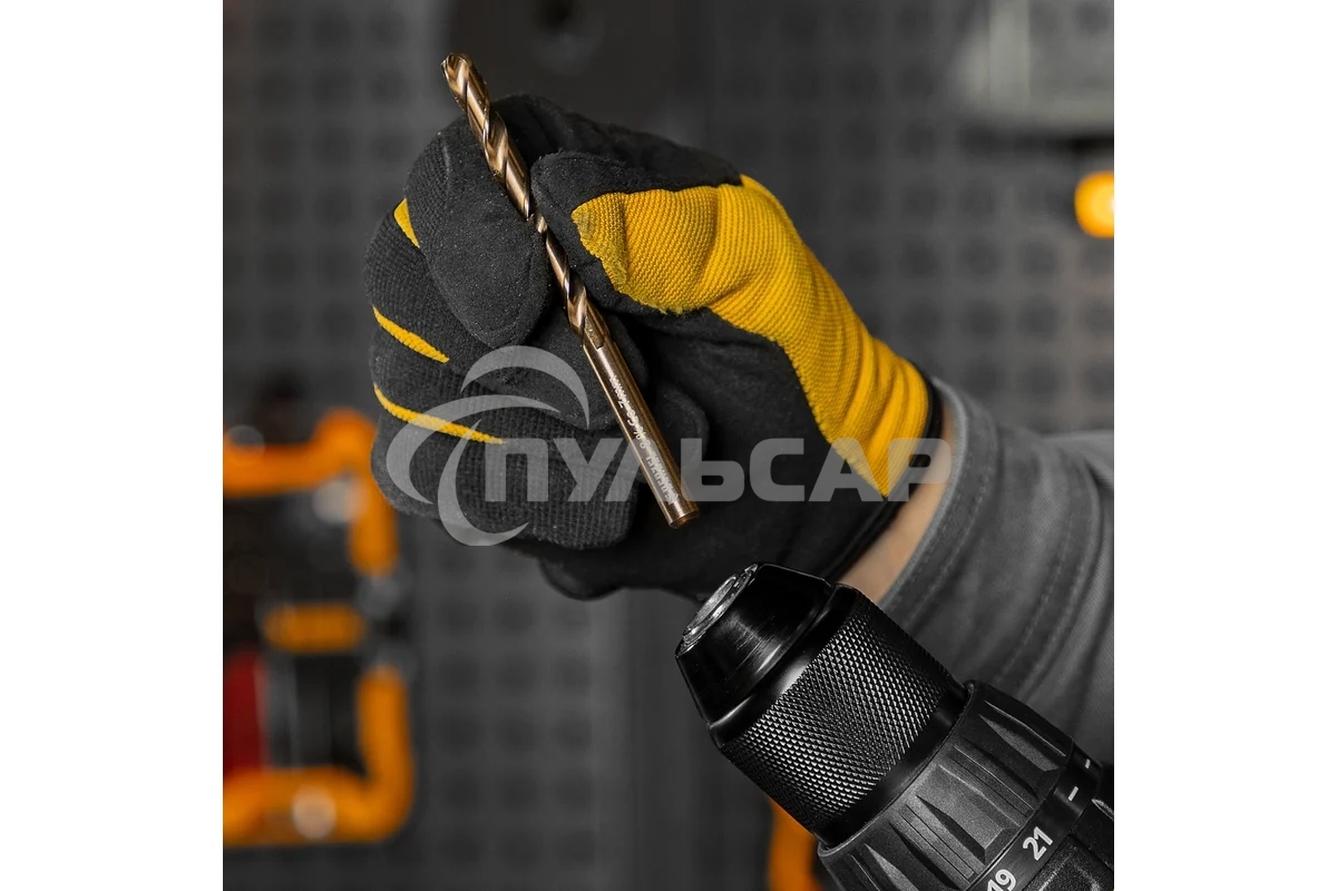 Сверло по металлу Denzel 7 мм, HSS Co-8%