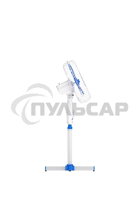 Вентилятор напольный Maxvi FS1645 white-blue