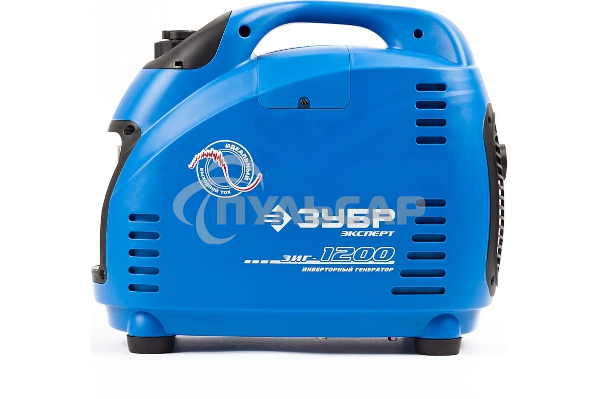 Электрогенератор бензиновый инверторный ЗУБР ЗИГ-1200, 1.2 кВт, 94 дБ, 18.8 кг