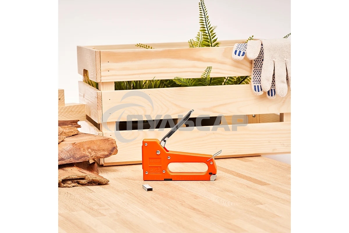 Степлер мебельный с металлической ручкой Rexant