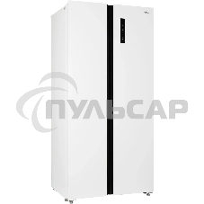 Холодильник Nordfrost RFS 480D NFW белый двухкамерный Side-by-Side 271/165 л морозилка сбоку