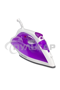Утюг Maxvi SI1801 белый/фиолетовый