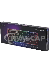 Клавиатура проводная Acer OKW302 (ZL.KBDCC.01C), USB, серебристый