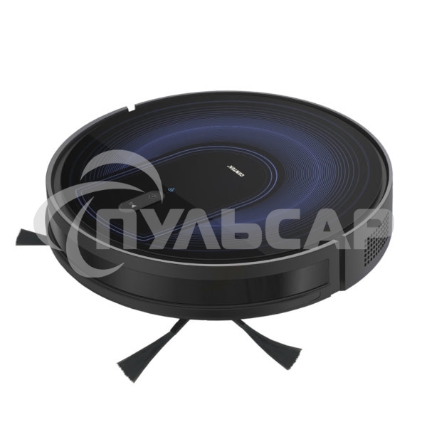 Робот-пылесос Centek CT-2720 черный/синий, 2600 мAч Li-Ion, уборка сухая/влажная, пылесборник контейнер 0.68 л