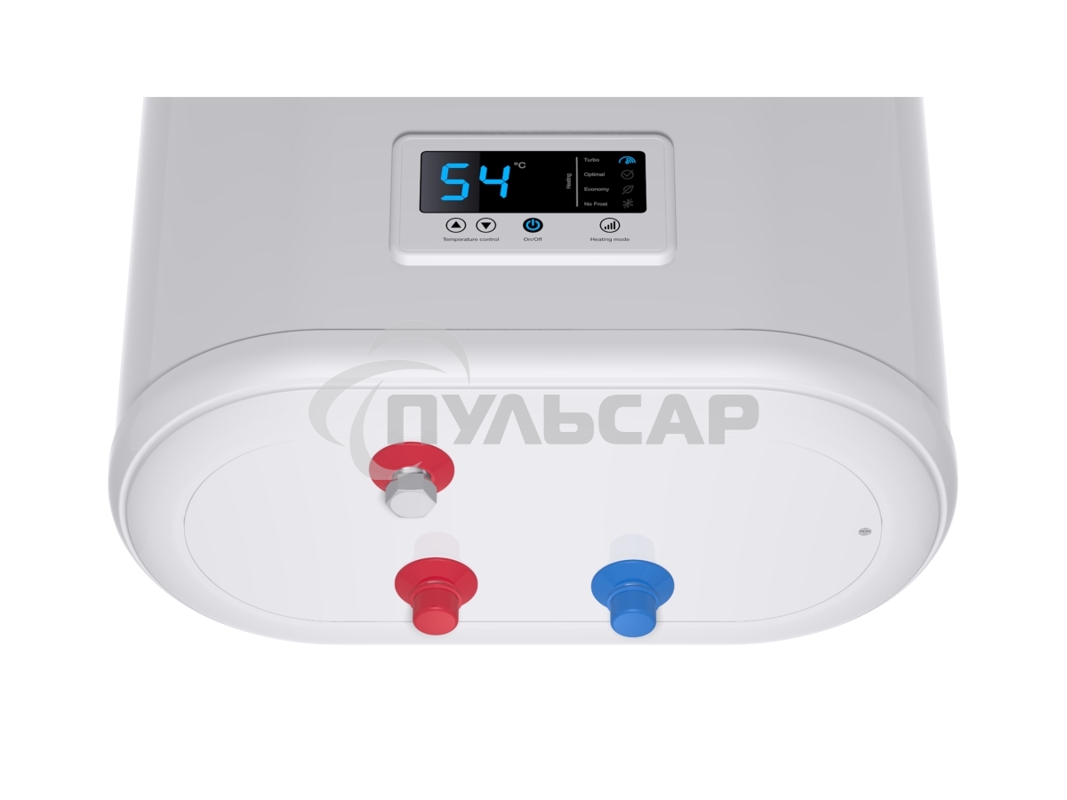 Водонагреватель Thermex Flat Plus IF 50V (PRO) накопительный электрический 50 л потребляемая мощность 2 кВт (220 В) электронное управление магниевый анод (2 шт.) вертикальный монтаж на стену с нижней подводкой (½') максимальная температура нагрева воды до