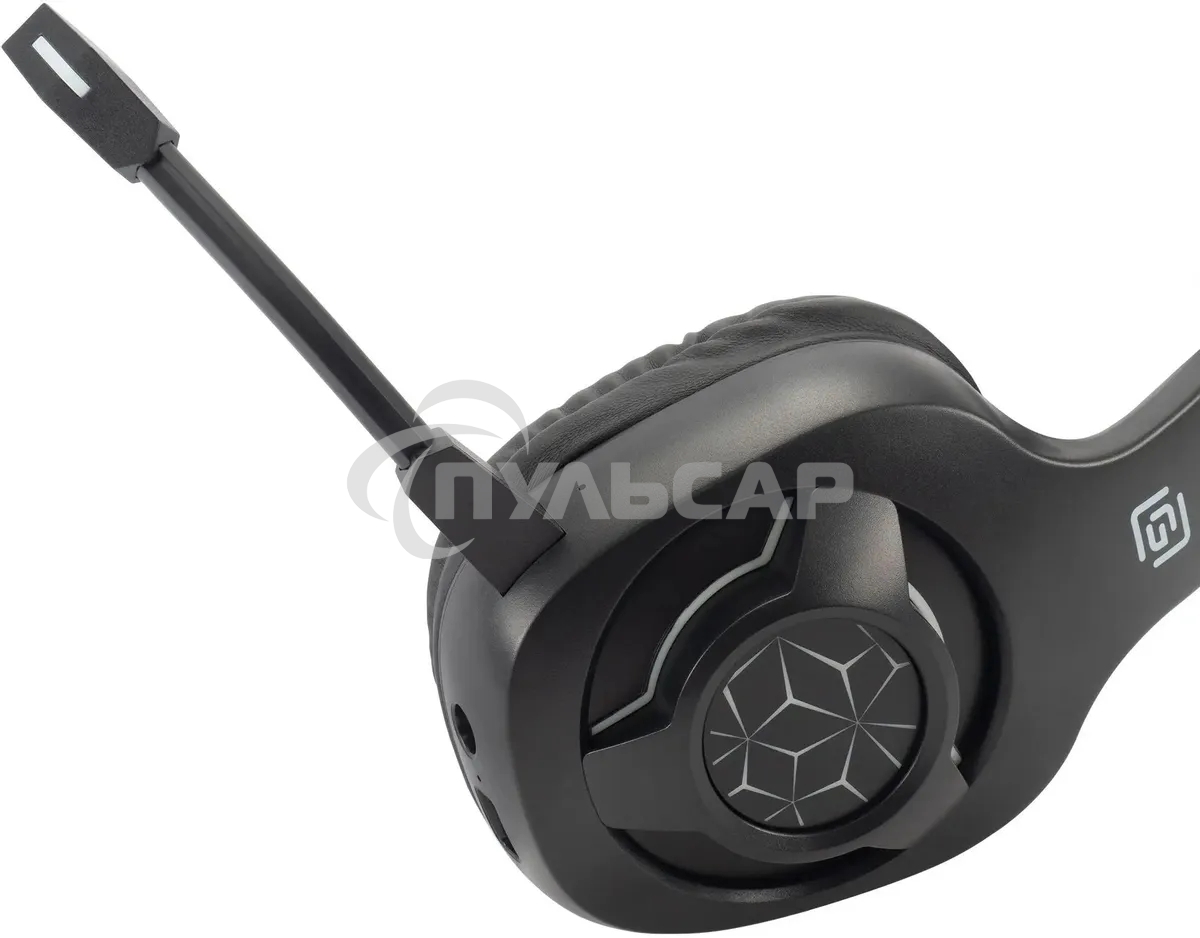 Наушники с микрофоном Оклик HS-L575G черный накладные BT оголовье (1895253)