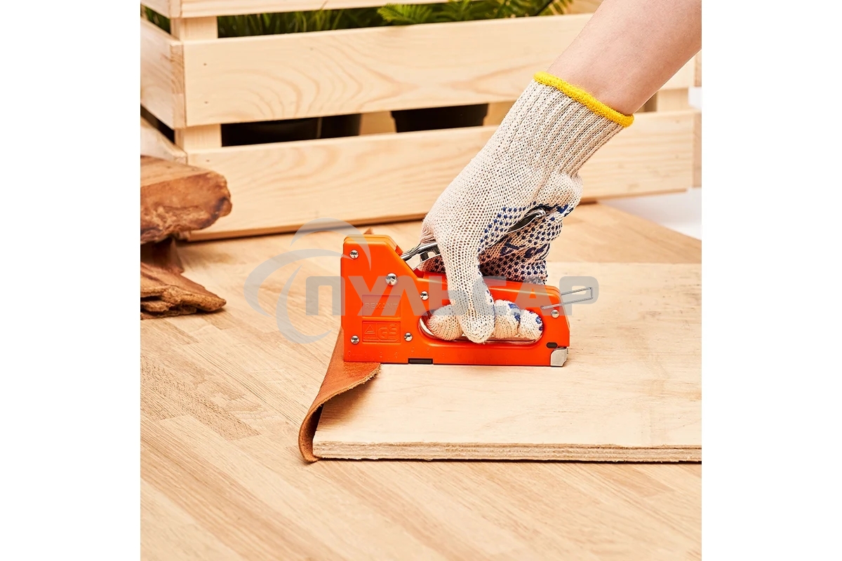 Степлер мебельный с металлической ручкой Rexant