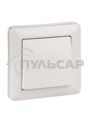 Выключатель 1-кл. СП Хит 6А IP20 белый SchE VS16-133-B