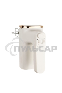 Миксер с чашей Centek CT-1129 бежевый/золотой хром, 800 Вт