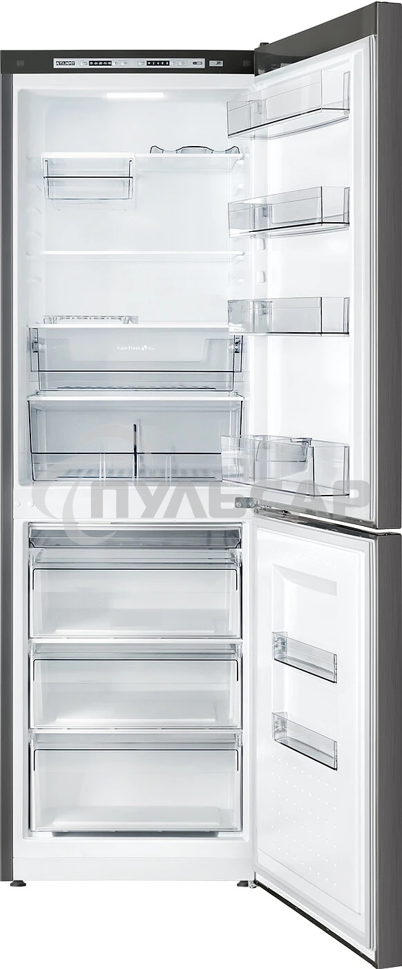 Холодильник Atlant XM 6621-159 черный двухкамерный 205/119 л морозилка снизу, капельная система