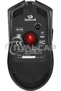 Мышь проводная игровая REDRAGON FYZU черная (USB, Pixart P3395, Huano, 6 кн., 26000 Dpi, RGb подсветка)