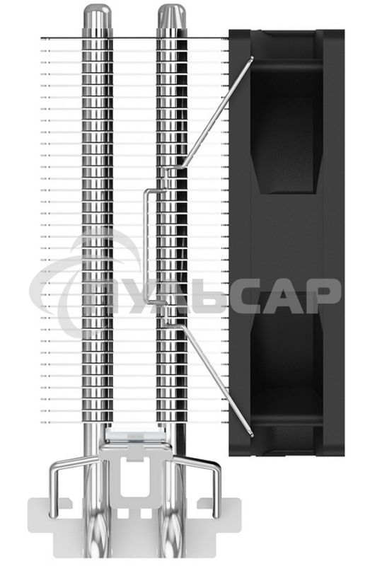 Кулер Cooler ID-Cooling SE-902-SD V3 черный 92мм алюминий+медь 2000rpm 23.1db 3-pin 95W 120мм