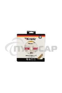 Диск алмазный отрезной Turbo 180x22.2 мм Kranz 