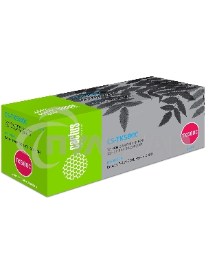 Картридж лазерный Cactus CS-TK580C голубой (2800 стр.) для Kyocera FS-C5150DN/P6021 Ecosys