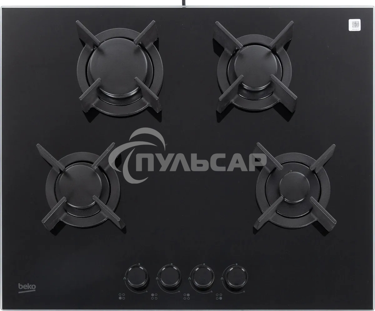 Газовая варочная панель Beko HING 642202 SB, черный