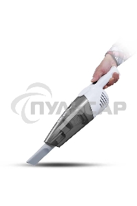 Пылесос вертикальный Deerma DX118C белый/серый, питание от сети, 140 Вт, уборка сухая, пылесборник 1.2 л