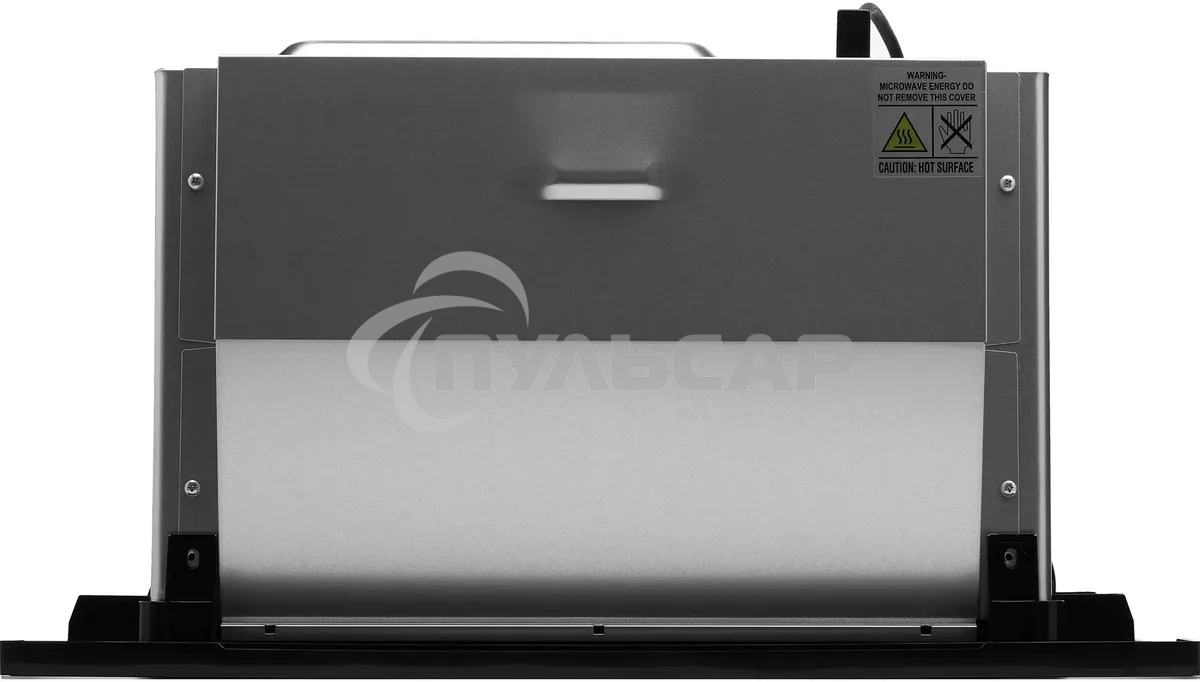 Микроволновая печь встраиваемая Hyundai HBW 2040 BG черный, 20 л, 800 Вт, переключатели - кнопки/поворотный механизм