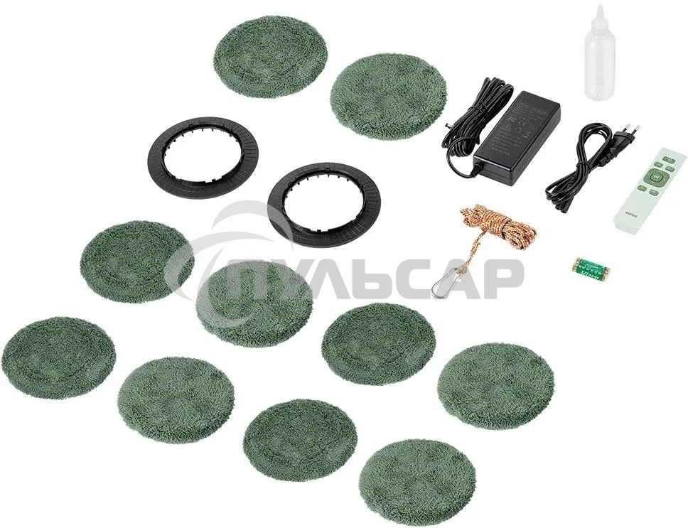 Мойщик окон Kitfort КТ-5189 пит.:от сети зеленый