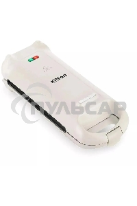 Вафельница Kitfort КТ-1690 700Вт черный/белый