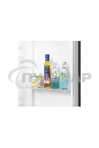 Холодильник Maunfeld MFF177NFSE нержавеющая сталь двухкамерный 263/170л морозилка сбоку, No Frost, Side by Side