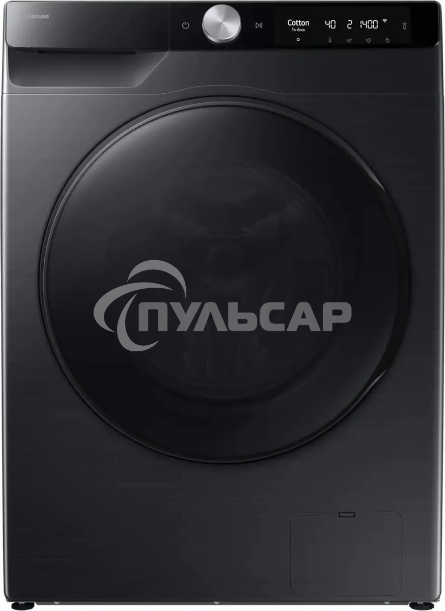Стирально-сушильная машина Samsung WD11DG6B85BBLP черный, загрузка фронтальная 11 кг, 1400 об/мин, класс: A