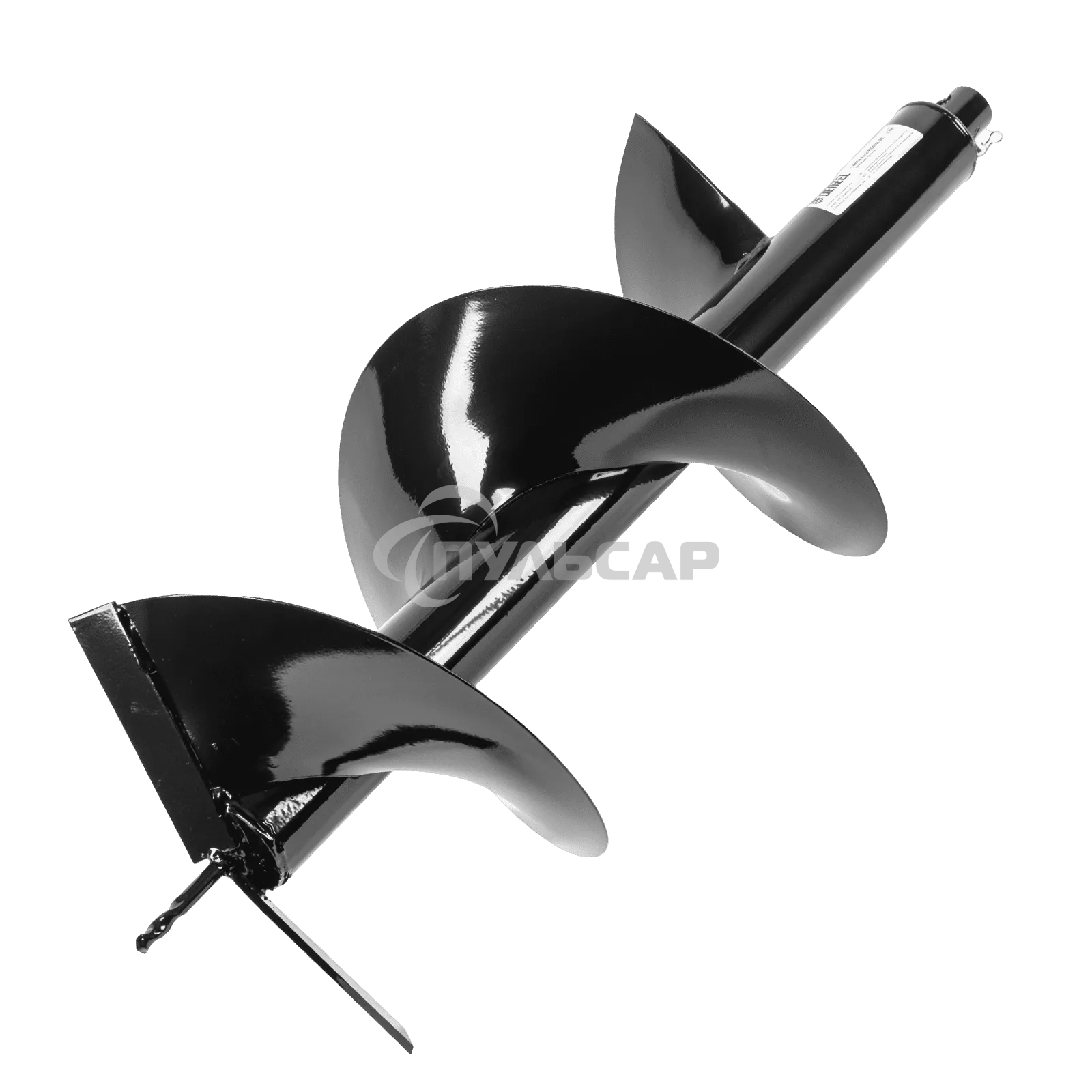 Шнек для грунта Denzel E-300, диаметр 300мм, длина 800мм,соединение 20мм, несъемный нож