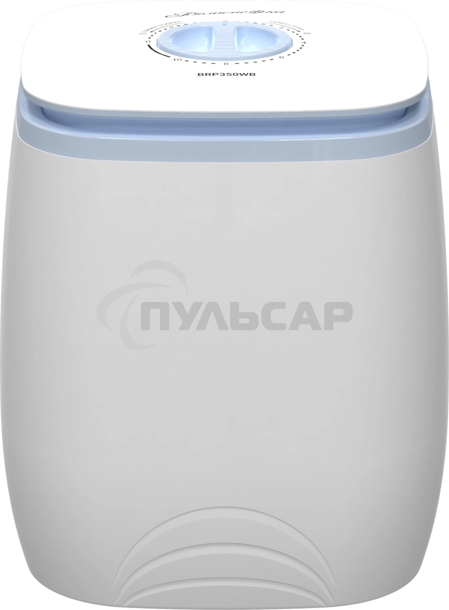 Стиральная машина Белоснежка BRP350WB белый, загрузка вертикальная 3,5 кг, Без отжима, класс: А