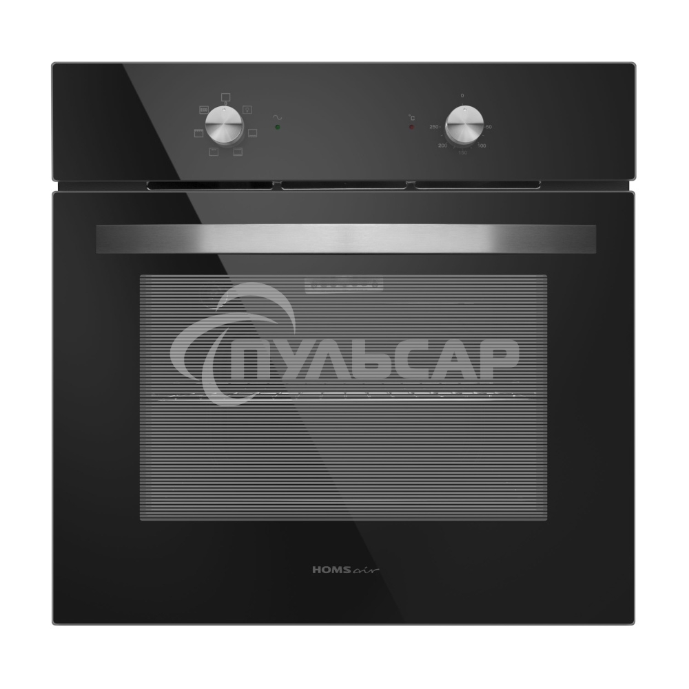 Духовой шкаф электрический встраиваемый HOMSair OES660BK01 черный