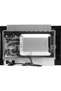 Микроволновая печь встраиваемая Hyundai HBW 2040 BG черный, 20 л, 800 Вт, переключатели - кнопки/поворотный механизм