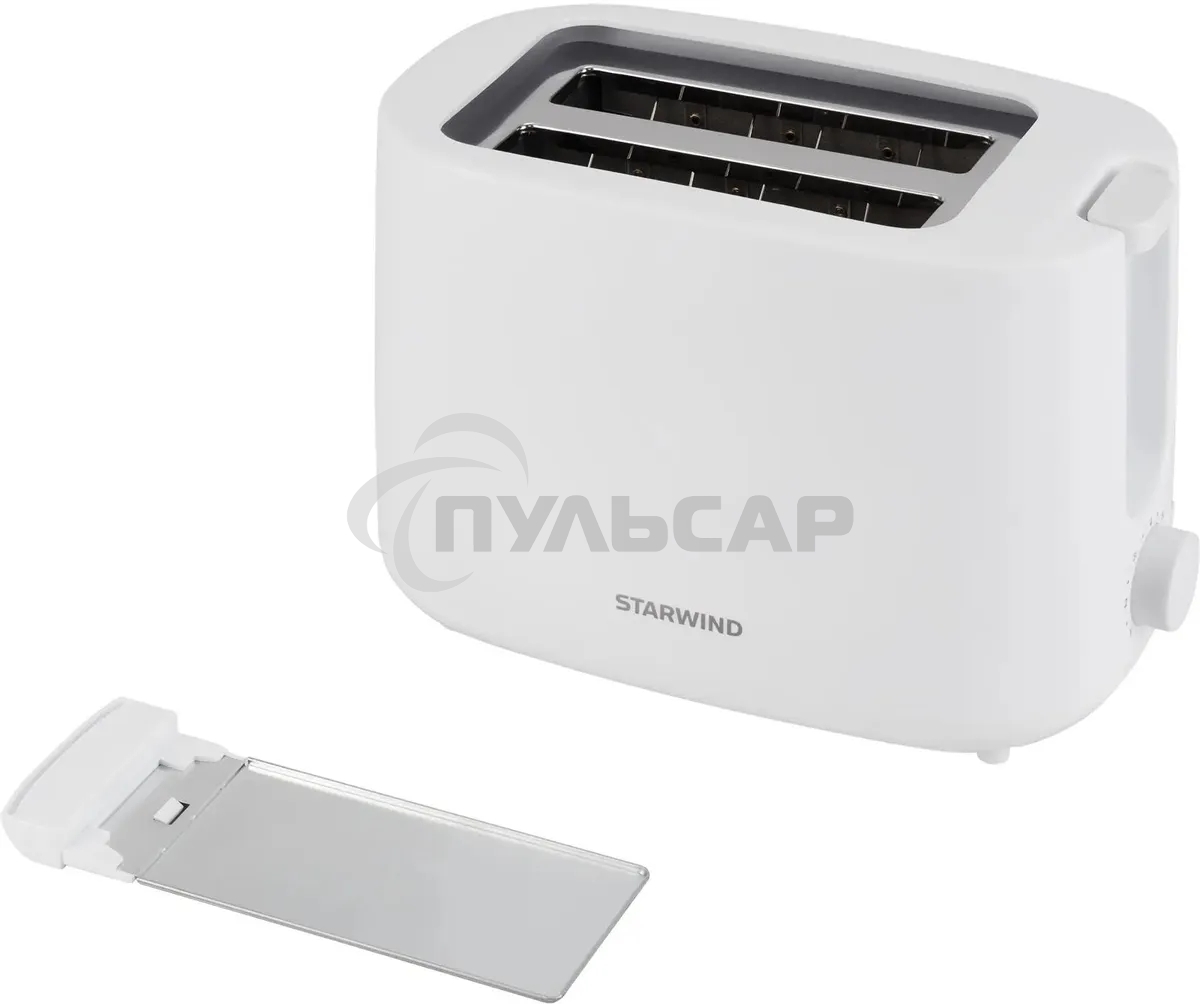 Тостер Starwind ST4107 750 Вт, белый