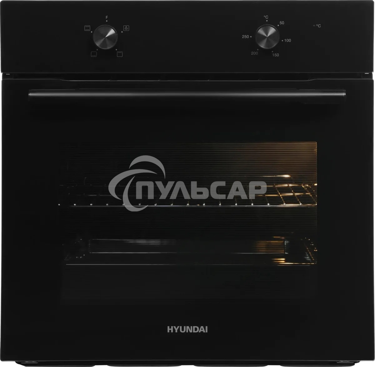 Духовой шкаф Электрический Hyundai HEO 6234 BG черный