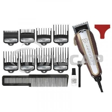 Машинка для стрижки Wahl Legend 5Star, сетевая, 8 насадок, золотая