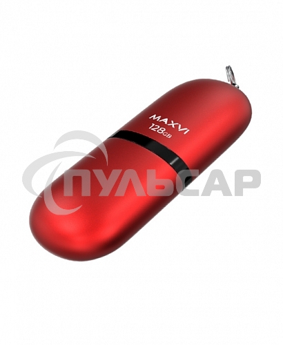 Флешка USB Maxvi SF red (FD128GbUSB20C10SF), 128Gb, USB 2.0, R/W 30/10, красный