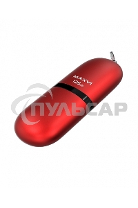 Флешка USB Maxvi SF red (FD128GbUSB20C10SF), 128Gb, USB 2.0, R/W 30/10, красный