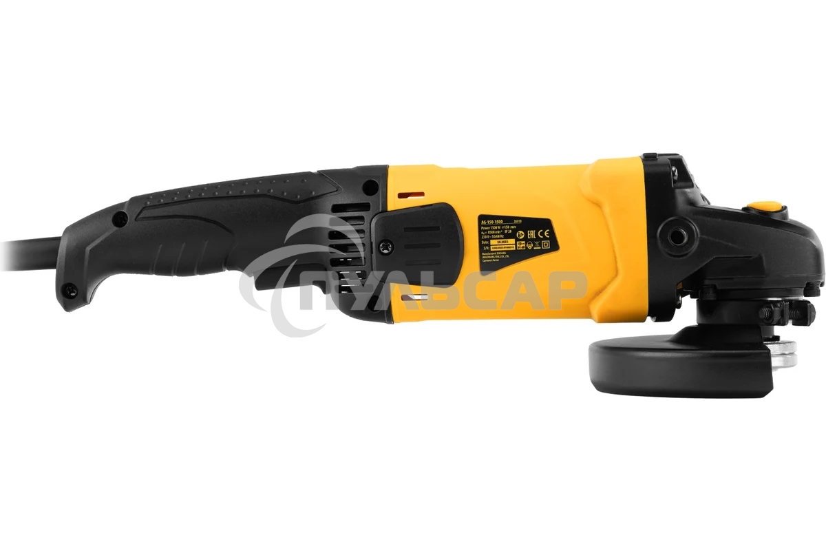 Машина шлифовальная угловая Denzel AG150-1500 1500 Вт 150 мм 8500 об/мин 26910