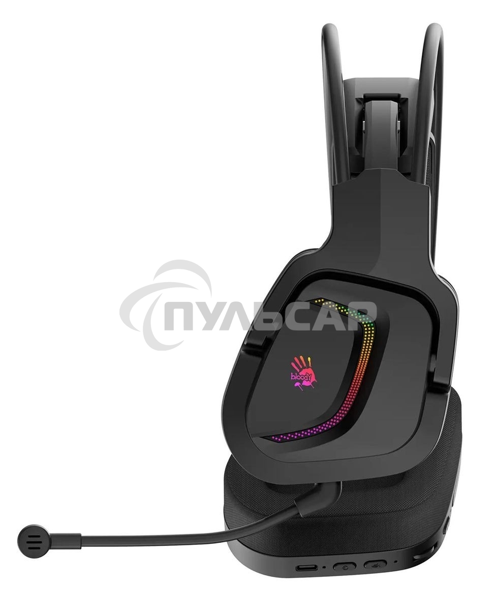 Наушники с микрофоном A4Tech Bloody MR575 черный BT оголовье (MR575)