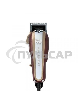 Машинка для стрижки Wahl Legend 5Star, сетевая, 8 насадок, золотая