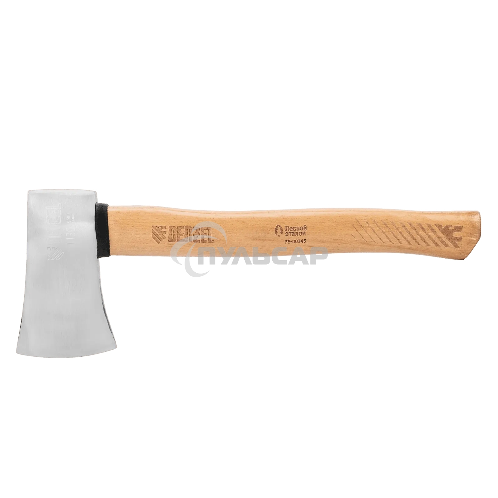 Топор кованый Denzel 1130 г, американский тип, буковая рукоятка, 430 мм, EFP