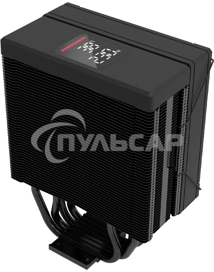 Кулер для процессора ZALMAN CNPS9X ECO DS, 120мм FAN, 4 HEAT PIPES, 4-PIN PWM, 600-2100 RPM, 31.4 DBA MAX, HYDRO BEARING, ARGB TOP COVER, LIVE CPU TEMPERATURE DISPLAY, FULL SOCKET SUPPORT