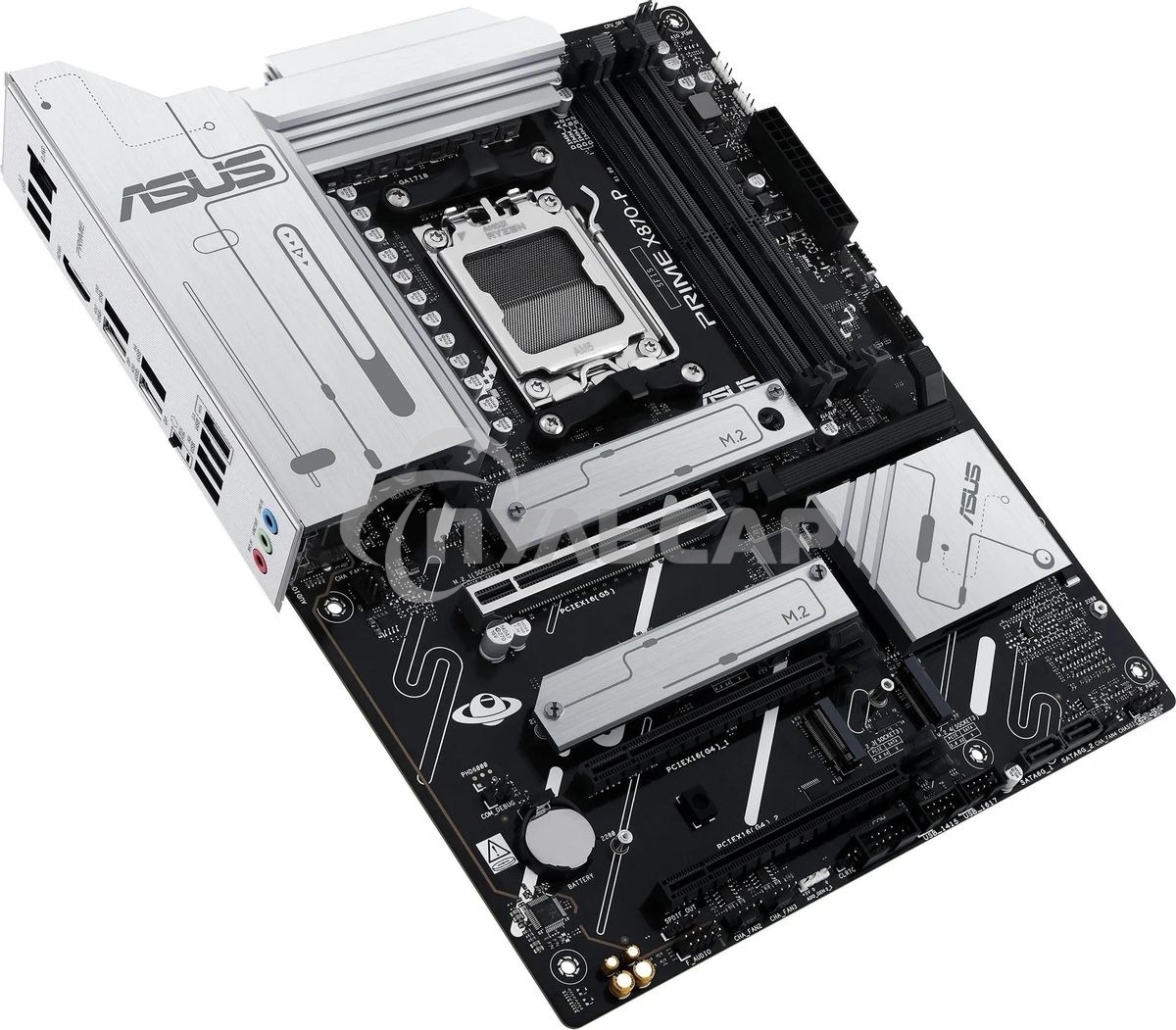 Материнская плата ASUS PRIME X870-P, AM5, AMD X870, 4xDDR5, 2xSATA, 4xM.2, 1xPCIe 5.0 x16, 2xPCIe 4.0 x1, 1xHDMI, 2xUSB-C, 1x 2.5Gb LAN, 4xUSB-A 3.2 Gen 1, 1xUSB-A 3.2 Gen 2, 4xUSB-A 2.0, 3x3.5 мм, 7.1, ATX
