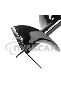 Шнек для грунта Denzel E-300, диаметр 300мм, длина 800мм,соединение 20мм, несъемный нож