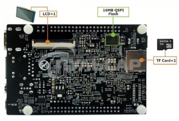 Одноплатный компьютер Myir MYS-4378-100-C-S TI AM437x, 512MB DDR3 SDRAM, 4Gb eMMC Flash