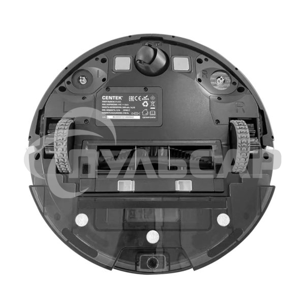Робот-пылесос Centek CT-2721 черный, 2600 мAч Li-Ion, уборка сухая/влажная, пылесборник контейнер 0.68 л