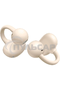 Наушники Huawei FreeClip Dove-T00, Bluetooth, вкладыши, бежевый