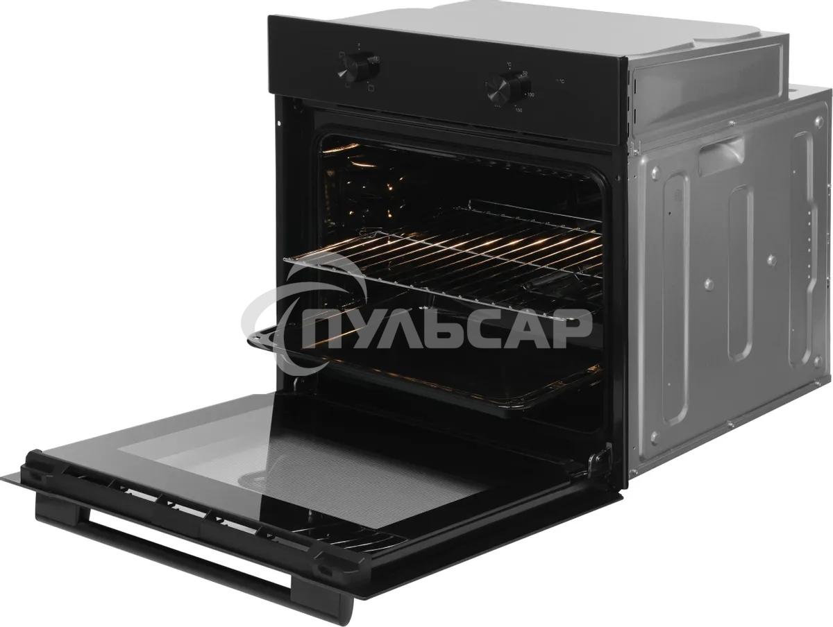 Духовой шкаф Электрический Hyundai HEO 6234 BG черный