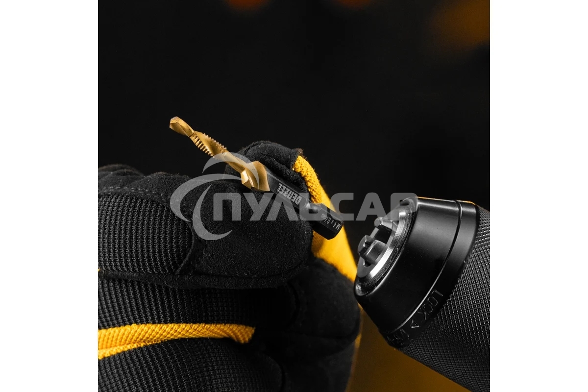 Набор сверл-метчиков Denzel М4-М12, Р6М5