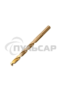 Набор сверл по металлу Denzel 1,5-6,5мм, Р6М5К8-TiN, Golden Tip, 13 шт 723006